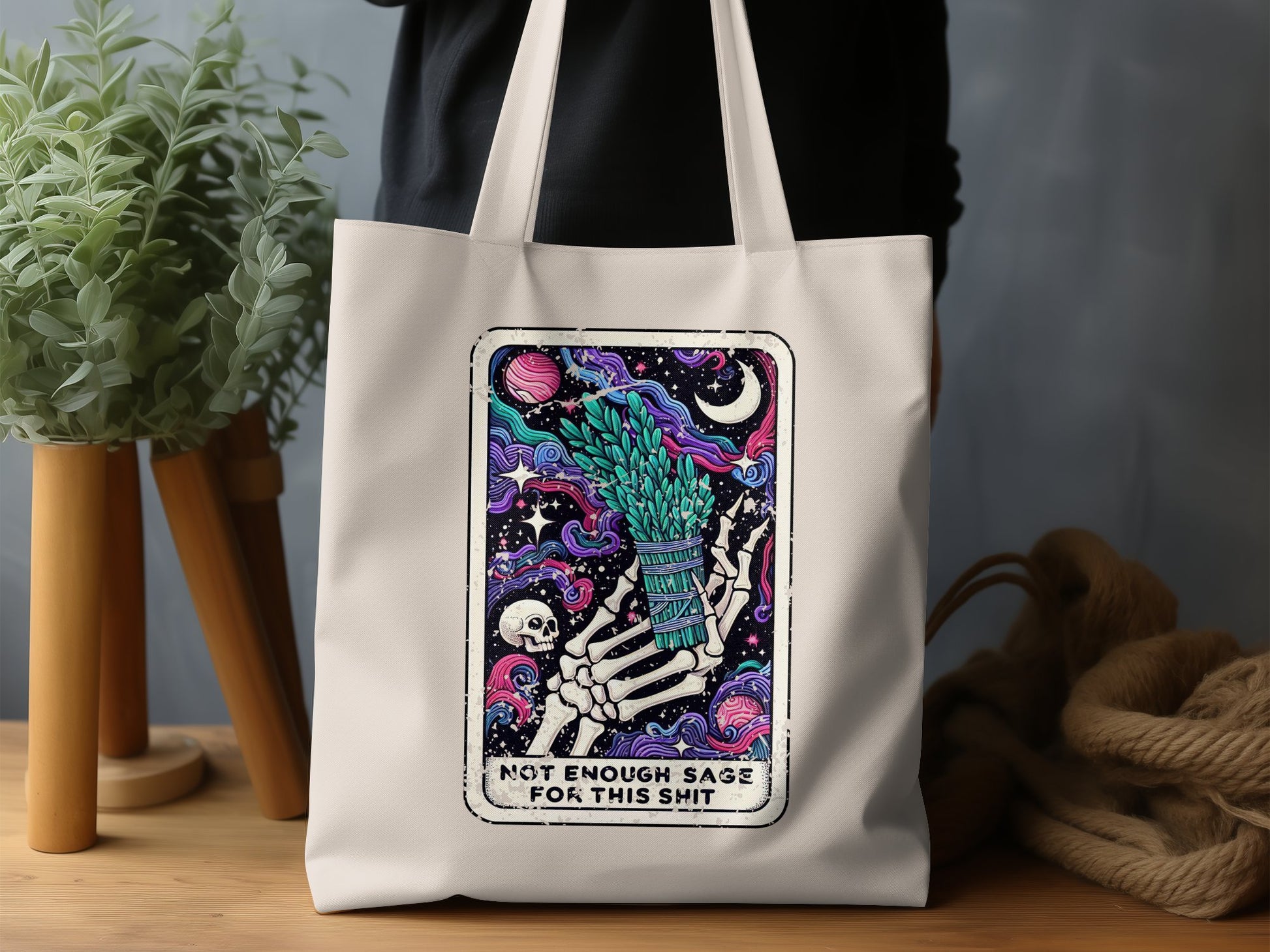 Not Enough Sage For This Shit Tote Bag product type